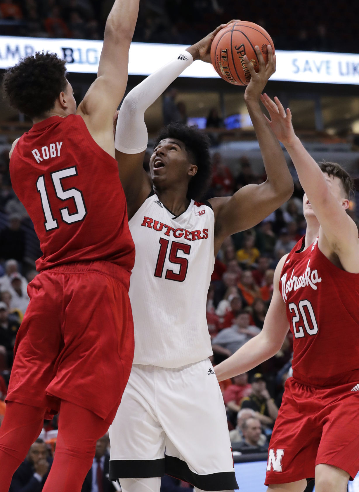 Nebraska 68, Rutgers 61